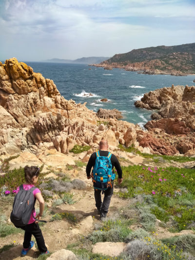 Escursione trekking con bambini Sardegna