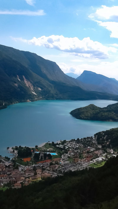 Lago di Molveno con bambini