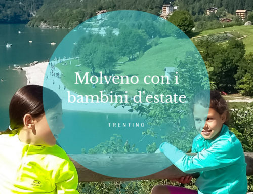 Lago di Molveno con i bambini d’estate