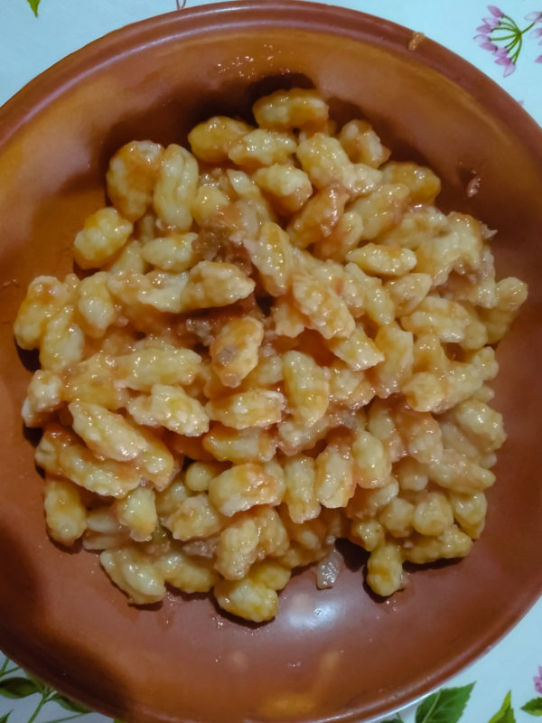 Gnocchetti sardi al pomodoro