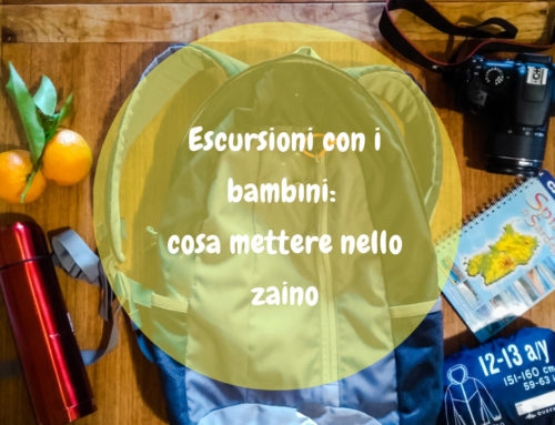 Escursioni con i bambini: cosa mettere nello zaino