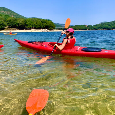 ESCURSIONE IN KAYAK LAGO DI GUSANA, SARDEGNA