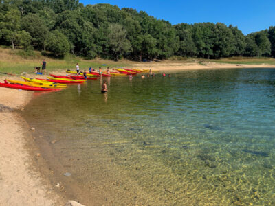 ESCURSIONE IN KAYAK LAGO DI GUSANA, SARDEGNA